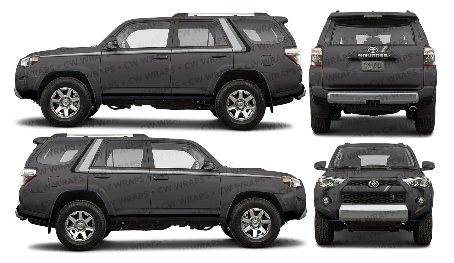 2010-2023 Toyota 4Runner Stripe Kit