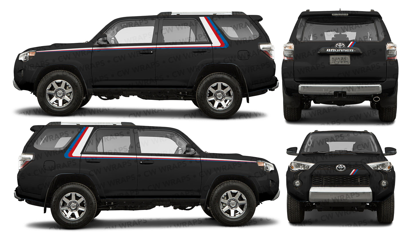 2010-2023 Toyota 4Runner Stripe Kit