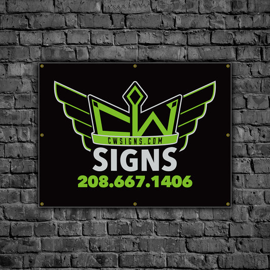 Banners Various Sizes