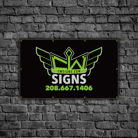 Banners Various Sizes