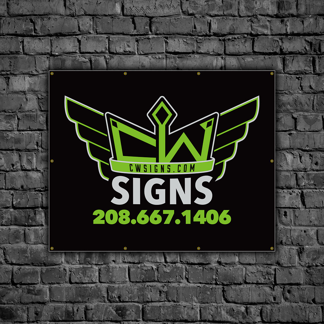 Banners Various Sizes