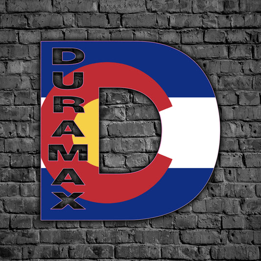Duramax Flag Decal