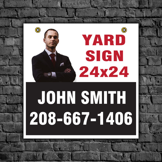 24" x 24" Yard Sign