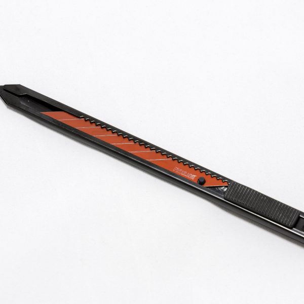 PROSERIES™ PROKNIFE: 9MM Black Stainless Steel Snap-Off Knife