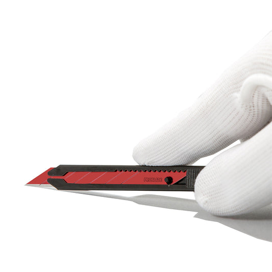 PROSERIES™ PROKNIFE: 9MM Black Stainless Steel Snap-Off Knife