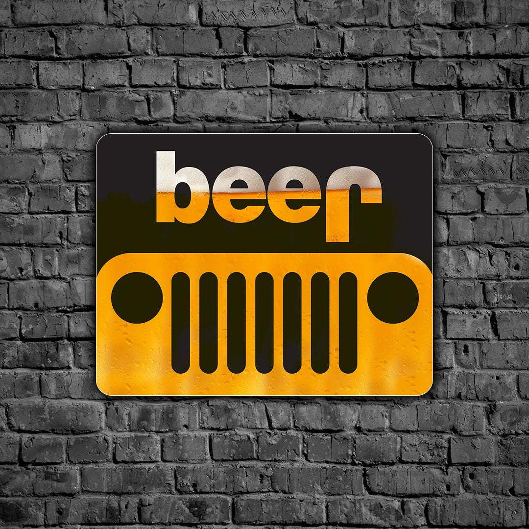 Jeep Beer Decal